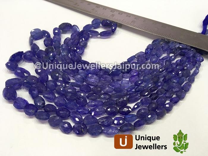 Tanzanite Faceted Nugget Beads